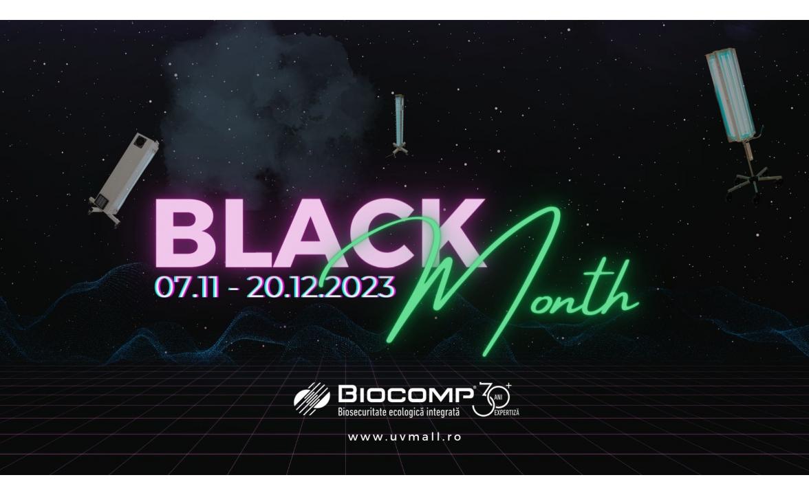 Black Month la BIOCOMP!