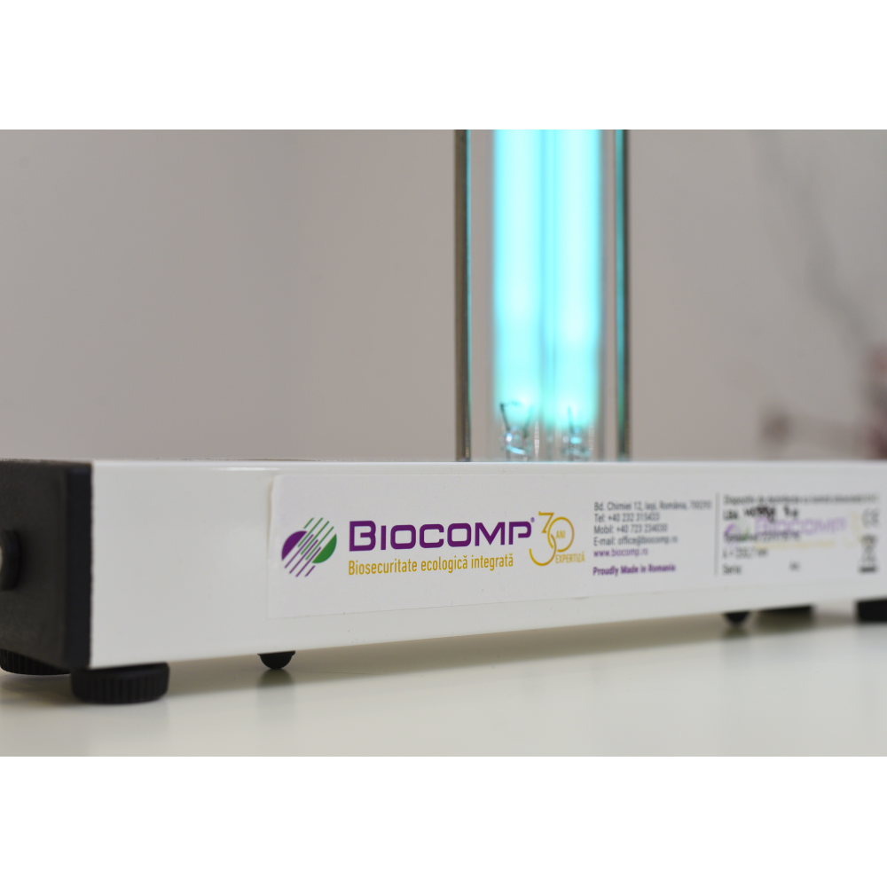Dispozitiv de dezinfectie cu lumina ultravioleta UV-C HOBBY 18W