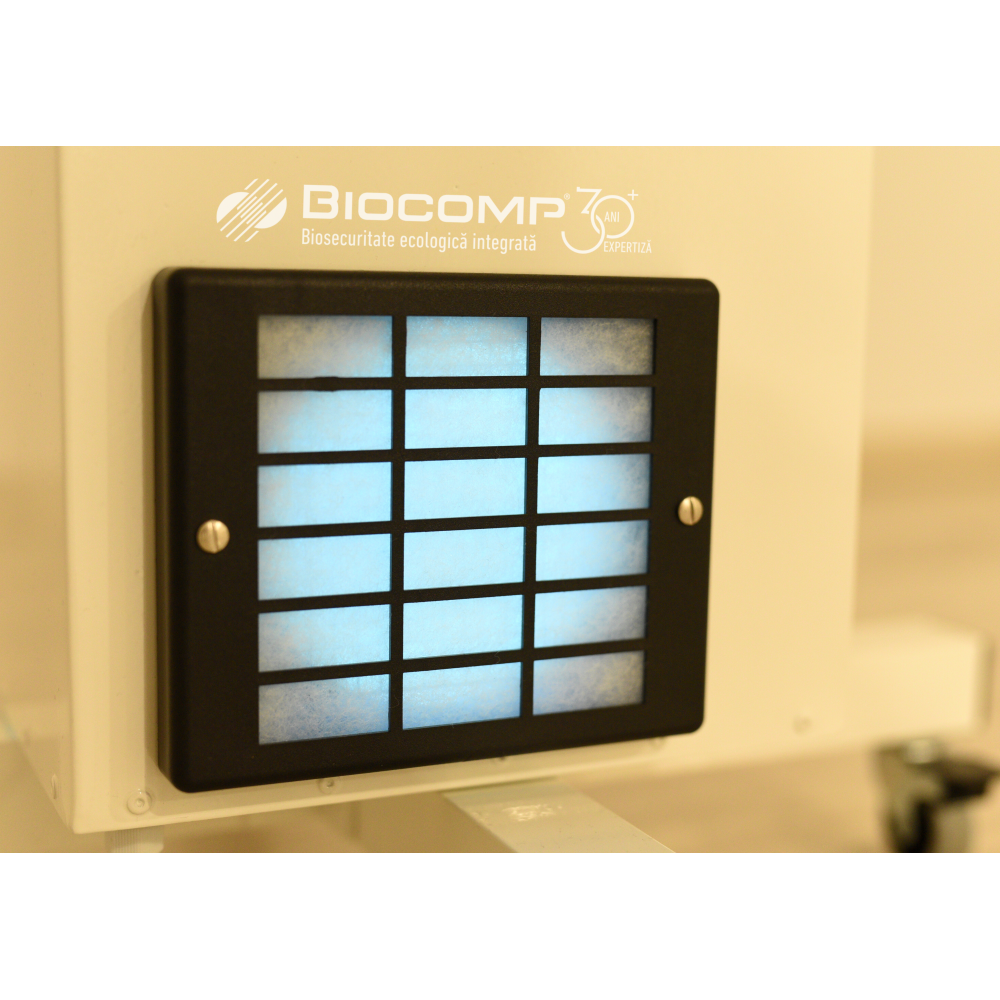 Dispozitiv de dezinfectie cu lumina ultravioleta UV-C AIR GUARD 165W, cu montare pe cadru mobil