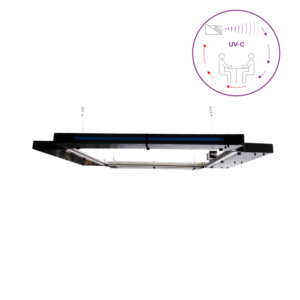 Dispozitiv de dezinfectie cu lumina ultravioleta UV-C (lampa UV-C) LBAG-E PRO 120W