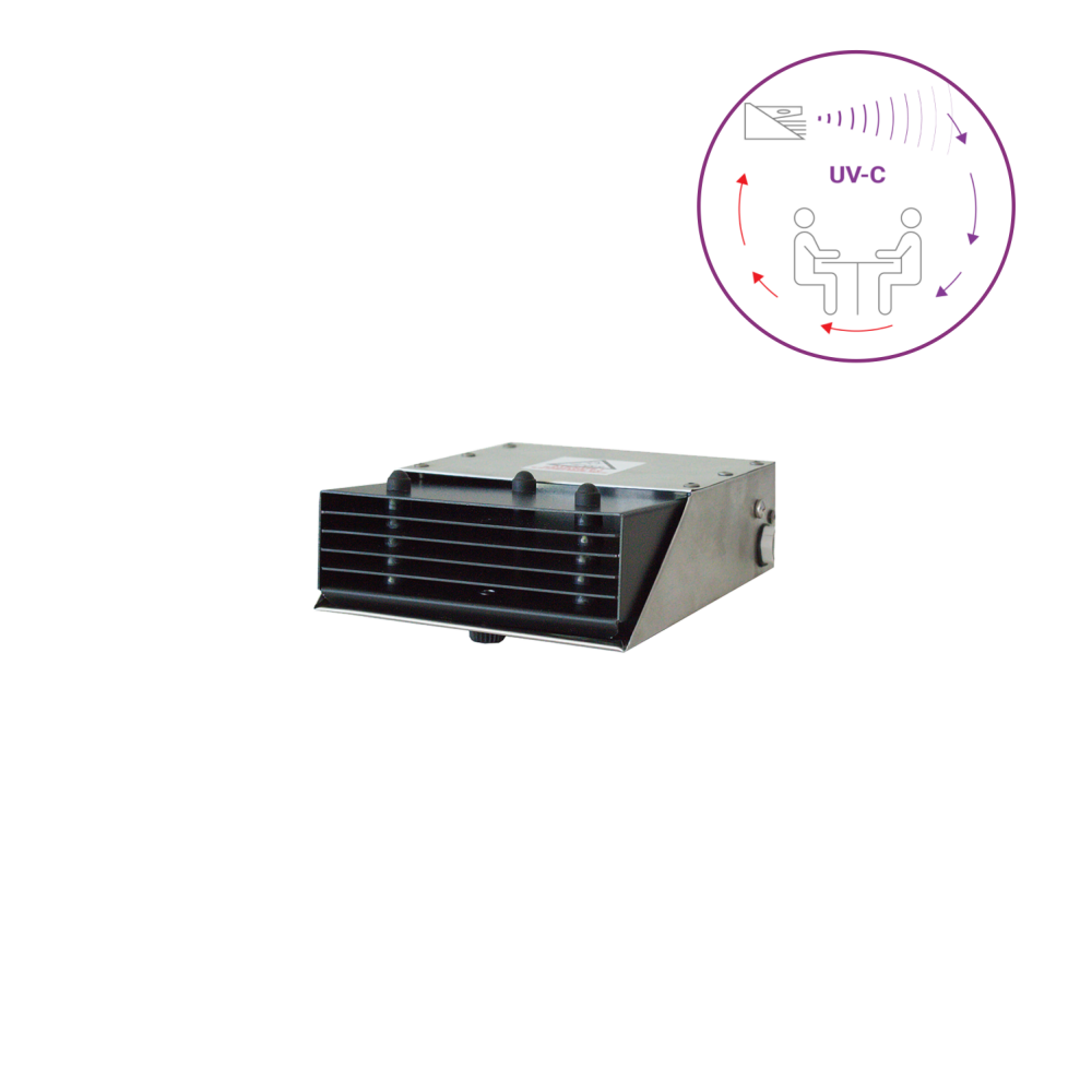 Dispozitiv de dezinfectie cu lumina ultravioleta UV-C MINI LBAG 5W, cu grile