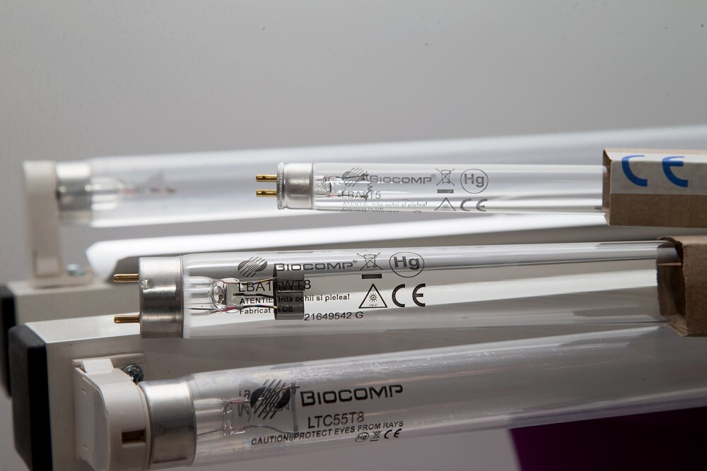 Tub biocid 30W, cu protecție din Teflon