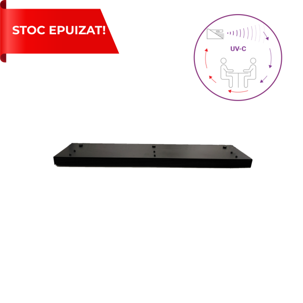 Dispozitiv de dezinfectie cu lumina ultravioleta UV-C (lampa UV-C) LBAG-E 15W PRO, cu grile