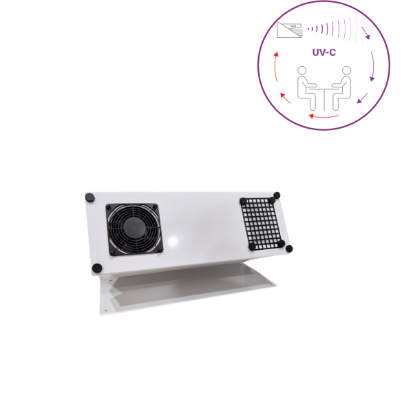 Dispozitiv de dezinfectie cu lumina ultravioleta UV-C MULTIMODAL 50W, cu montare pe: perete, podea si tavan