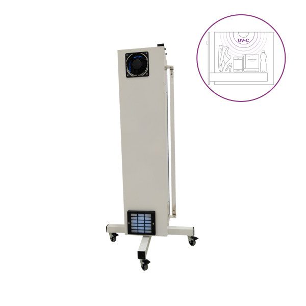 Dispozitiv de dezinfectie cu lumina ultravioleta UV-C AIR GUARD 165W, cu montare pe cadru mobil