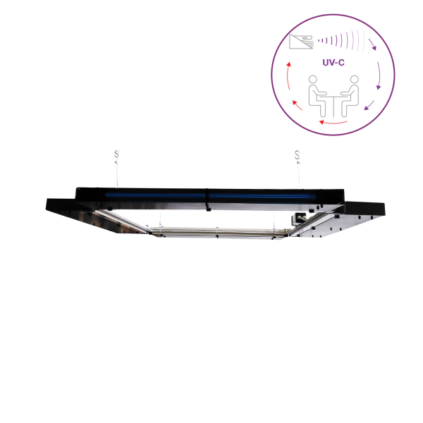 Dispozitiv de dezinfectie cu lumina ultravioleta UV-C (lampa UV-C) LBAG-E PRO 120W