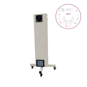 Dispozitiv de dezinfectie cu lumina ultravioleta UV-C AIR GUARD 110W, cu montare pe cadru mobil