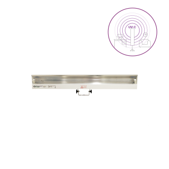Dispozitiv de dezinfectie cu lumina ultravioleta UV-C (lampa UV-C) LBA 30W, cu montare pe perete