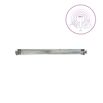 Dispozitiv de dezinfectie cu lumina ultravioleta UV-C (lampa UV-C) LBA-ER 15W, cu montare pe perete